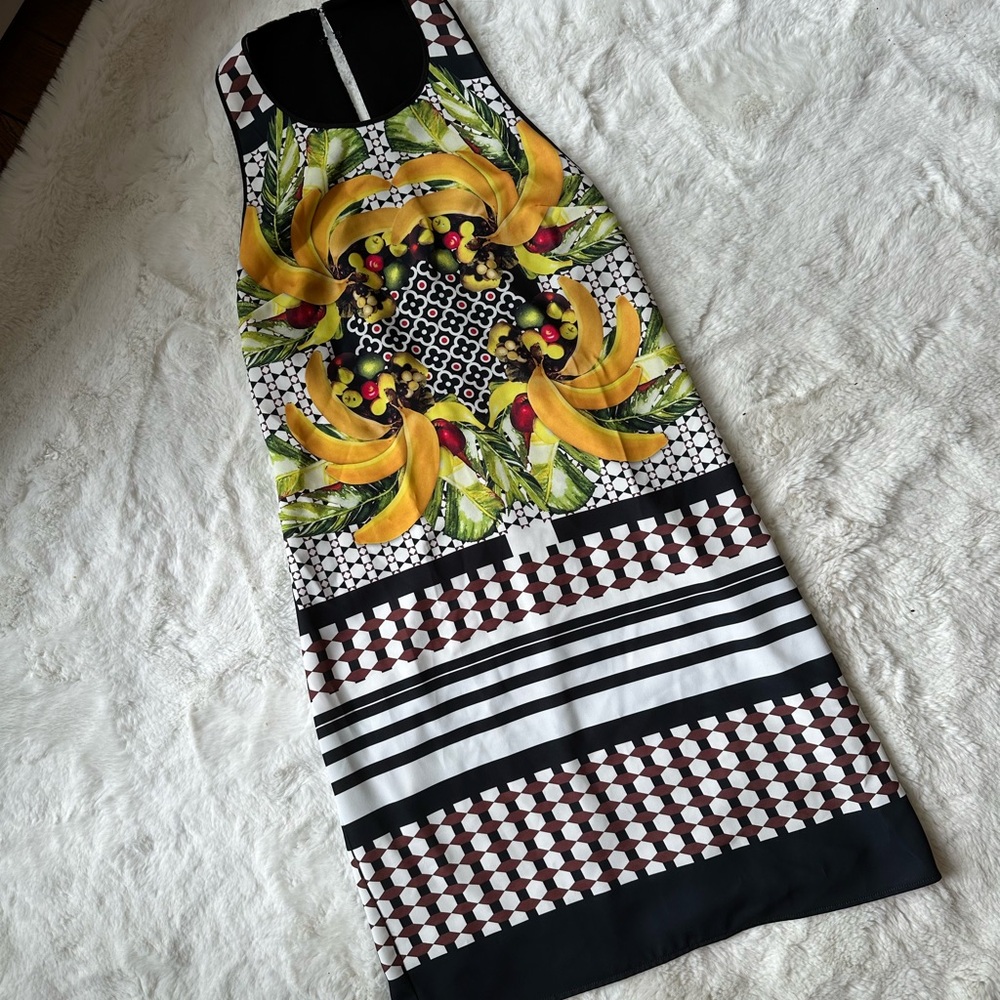 NWOT Clover Canyon Geometric Patterned Dress